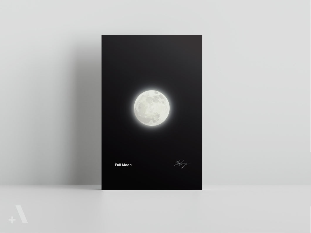 Phases of the Moon / Small Art Prints